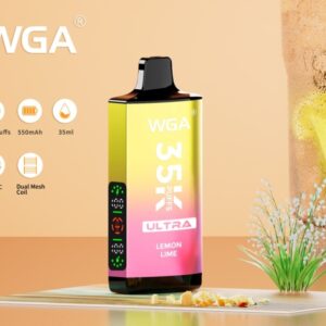 E-papieros jednorazow WGA Crystal Ultra 35000 Cola Ice